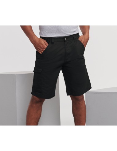 R-R-002M-0-Poly/Cotton Twill Shorts